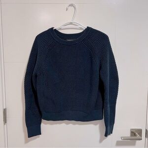 Banana Republic Dark Blue Women's Crew Neck Sweater